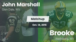 Matchup: John Marshall vs. Brooke  2016