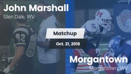 Matchup: John Marshall vs. Morgantown  2016