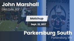 Matchup: John Marshall vs. Parkersburg South  2017