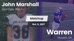 Matchup: John Marshall vs. Warren  2017