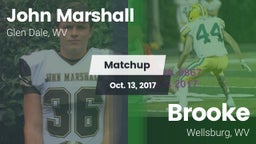 Matchup: John Marshall vs. Brooke  2017