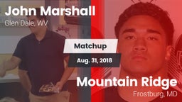 Matchup: John Marshall vs. Mountain Ridge  2018