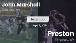 Matchup: John Marshall vs. Preston  2018
