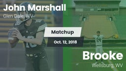 Matchup: John Marshall vs. Brooke  2018