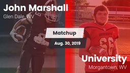 Matchup: John Marshall vs. University  2019