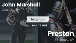 Matchup: John Marshall vs. Preston  2019