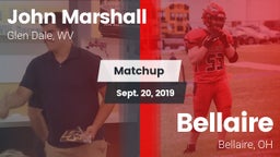Matchup: John Marshall vs. Bellaire  2019