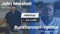 Matchup: John Marshall vs. Buckhannon-Upshur  2019