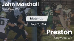Matchup: John Marshall vs. Preston  2020