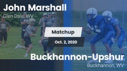 Matchup: John Marshall vs. Buckhannon-Upshur  2020