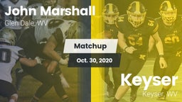 Matchup: John Marshall vs. Keyser  2020