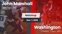 Matchup: John Marshall vs. Washington  2020