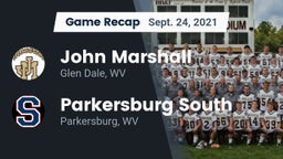 Recap: John Marshall  vs. Parkersburg South  2021