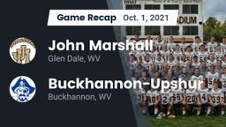 Recap: John Marshall  vs. Buckhannon-Upshur  2021