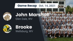 Recap: John Marshall  vs. Brooke  2021