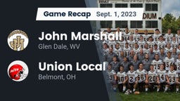 Recap: John Marshall  vs. Union Local  2023
