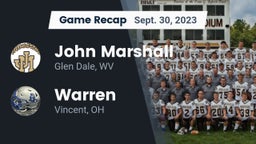 Recap: John Marshall  vs. Warren  2023