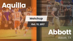Matchup: Aquilla vs. Abbott  2017