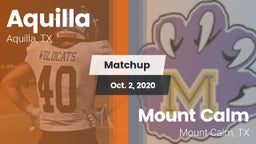 Matchup: Aquilla vs. Mount Calm  2020