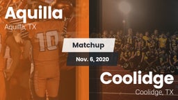 Matchup: Aquilla vs. Coolidge  2020