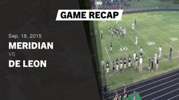 Recap: Meridian  vs. De Leon  2015