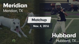 Matchup: Meridian vs. Hubbard  2016
