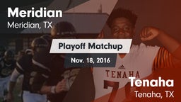 Matchup: Meridian vs. Tenaha  2016