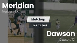 Matchup: Meridian vs. Dawson  2017