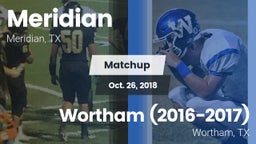 Matchup: Meridian vs. Wortham  (2016-2017) 2018