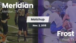 Matchup: Meridian vs. Frost  2018