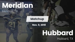 Matchup: Meridian vs. Hubbard  2018