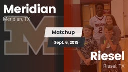 Matchup: Meridian vs. Riesel  2019