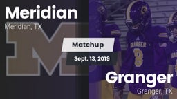 Matchup: Meridian vs. Granger  2019