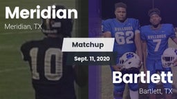 Matchup: Meridian vs. Bartlett  2020