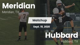 Matchup: Meridian vs. Hubbard  2020