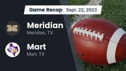 Recap: Meridian  vs. Mart  2023