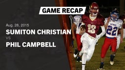 Recap: Sumiton Christian  vs. Phil Campbell 2015