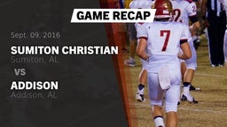 Recap: Sumiton Christian  vs. Addison  2016