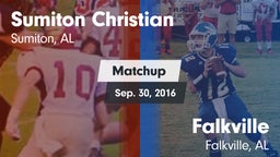 Matchup: Sumiton Christian vs. Falkville  2016