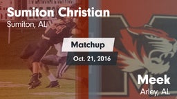 Matchup: Sumiton Christian vs. Meek  2016