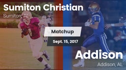 Matchup: Sumiton Christian vs. Addison  2017