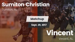 Matchup: Sumiton Christian vs. Vincent  2017