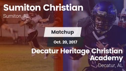 Matchup: Sumiton Christian vs. Decatur Heritage Christian Academy  2017