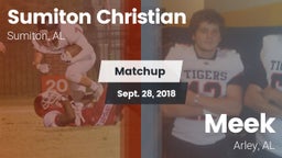 Matchup: Sumiton Christian vs. Meek  2018