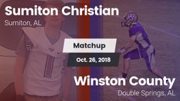 Matchup: Sumiton Christian vs. Winston County  2018