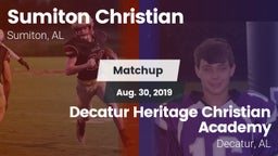 Matchup: Sumiton Christian vs. Decatur Heritage Christian Academy  2019