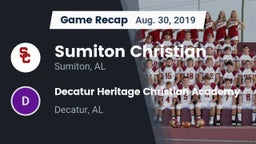 Recap: Sumiton Christian  vs. Decatur Heritage Christian Academy  2019