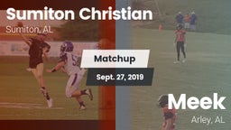 Matchup: Sumiton Christian vs. Meek  2019
