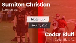 Matchup: Sumiton Christian vs. Cedar Bluff  2020