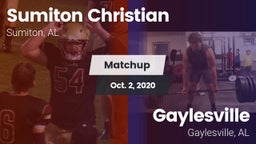 Matchup: Sumiton Christian vs. Gaylesville  2020